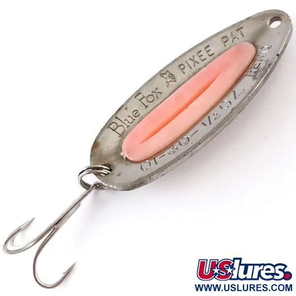 Blue Fox Pixee Cucharilla, Níquel martilleado/Rosa, 14g, Huevas, #4840