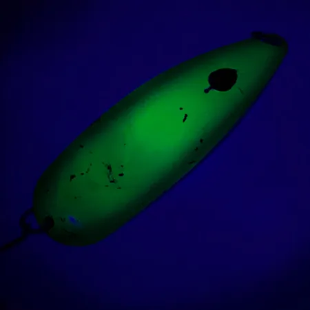 Eppinger Red Eye Evil Eye Cucharilla, Amarillo/Verde, 21g, #4848