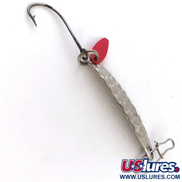 Bay de Noc Swedish Pimple Jig Vertical, Níquel martilleado, 5g, #4856