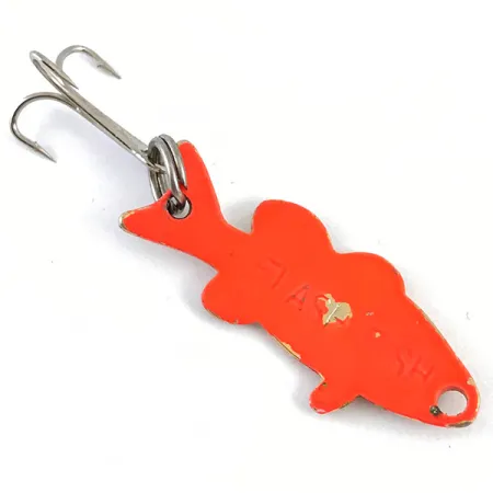 Flash Fish UV Cuchara, Oro / Naranja UV, 3.4g, Reactivo UV, #4868