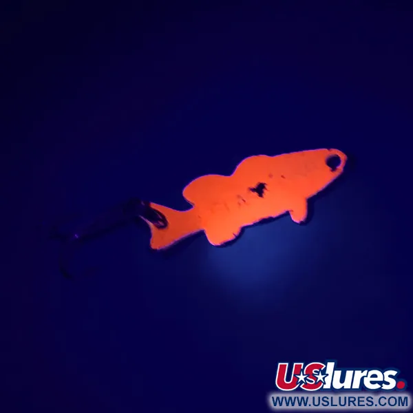 Acme Flash Fish UV Cucharilla, Gold / Orange, 3g, UV reactivo, #8490