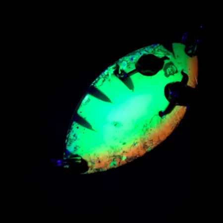 Cucharilla Eppinger Red Eye Spinning UV, Fire Tiger/Latón, 10g, #4883