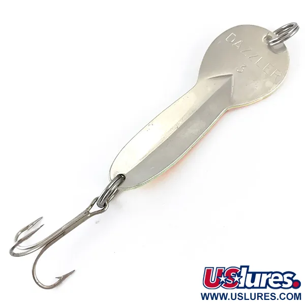 Acme Dazzler #3 Cucharilla, Amarillo/Naranja/Níquel, 17g, Raro, #4885