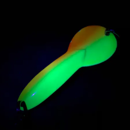 Acme Dazzler #3 Cucharilla, Amarillo/Naranja/Níquel, 17g, Raro, #4885