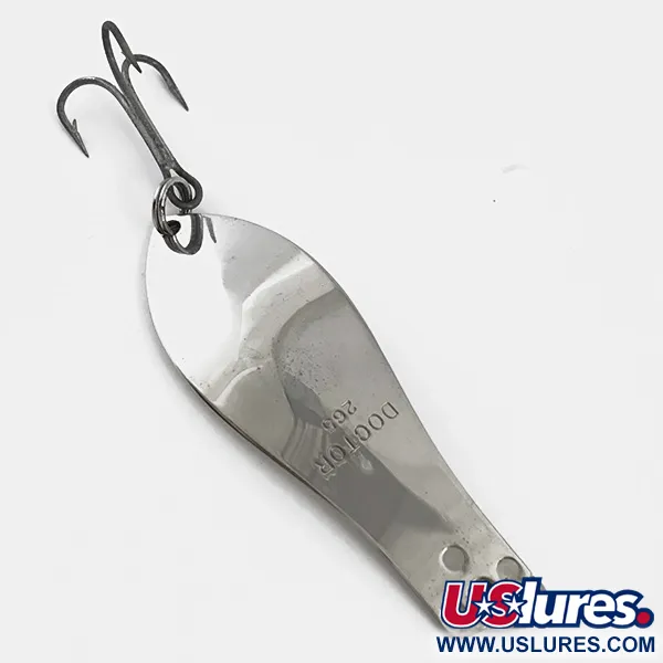 Prescott Spinner Little Doctor 265 Cucharilla, Níquel / Oro, 10g, #4904