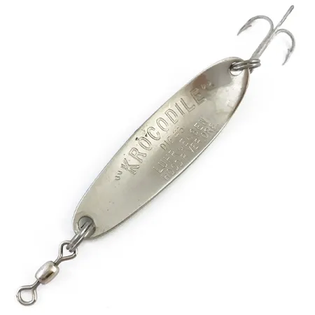 Luhr Jensen Krocodile Die #3 Cucharilla, Amarillo/Verde, 10g, #4905