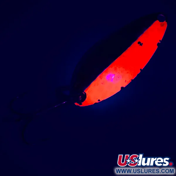 Luhr Jensen Little Jewel UV Cucharilla, Níquel martillado, 9g, UV, #4947