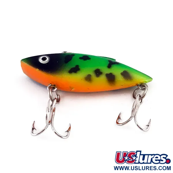 Bill Lewis Tiny-Trap Lipless Crankbait, Fire Tiger, 5.5g, Hundido, #4952