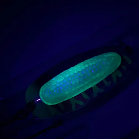 Blue Fox Rattlin Pixee Cucharilla, Níquel / Verde, 14g, Sonajero, #4957