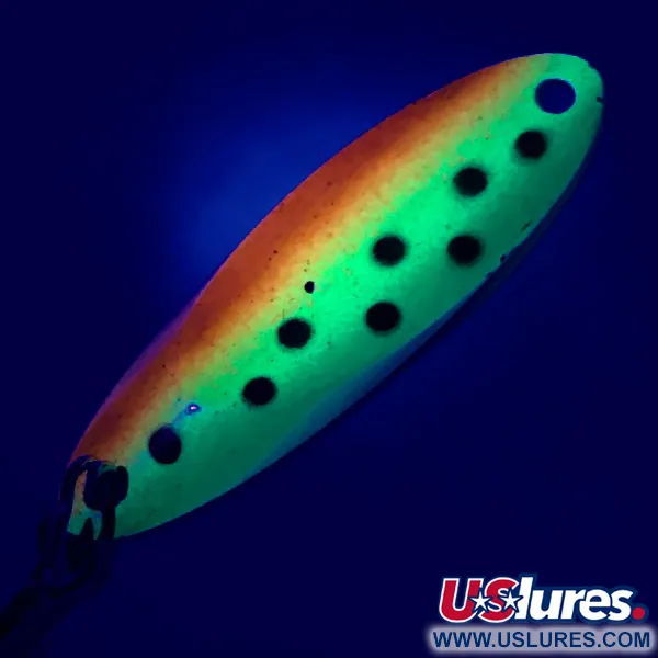 Acme Kastmaster UV Cucharilla, Fire Tiger / Nickel, 7g, UV Activo, #4978