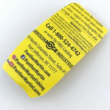 Panther Martin 2 Cucharilla, Trucha, 2,5g, Anzuelo con plumas, #4992