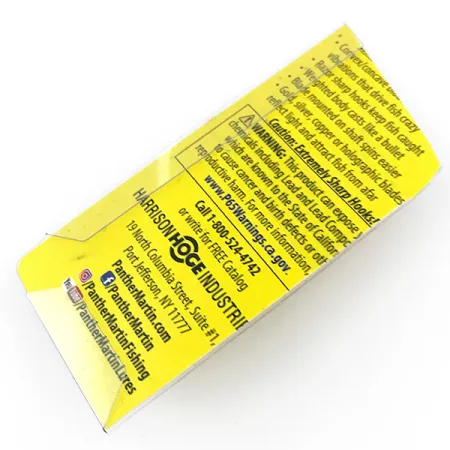 Panther Martin 4 Cucharilla, Oro / Rojo, 4g, In-Line, #5008