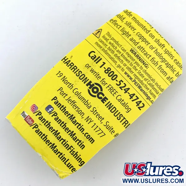 Panther Martin 4 UV Cucharilla, Trucha arco iris, 4g, Acabado UV, #4996