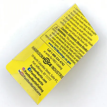 Panther Martin 6 Cucharilla, Fire Tiger, 6g, Eje pasante, #5009