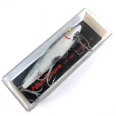 MirrOlure Bass-master model 7M21 Paseante, Plata/Negro, 11g, #5020