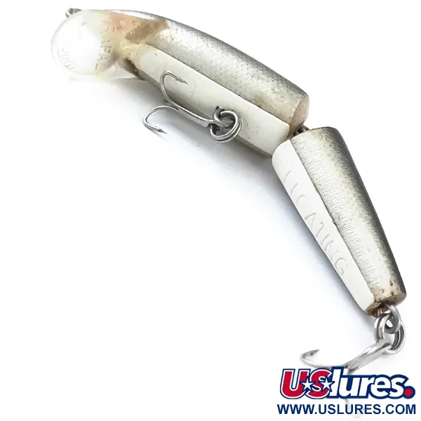 Rapala Jointed J-9 Señuelo Articulado, Silver, 7g, Balsa, #5028