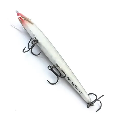 Rapala Scatter Rap Minnow Señuelo, Plata, 6g, Scatter Lip, #5029