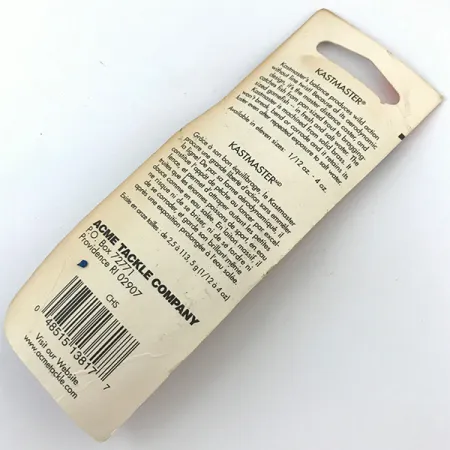 Cucharilla Acme Kastmaster, Níquel / Holograma, 10.5g, Lance, #5044