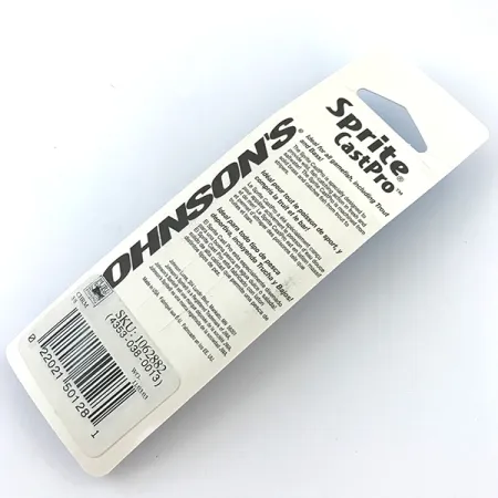 Johnson Sprite Cast Pro Cucharilla, Níquel, 10,5g, Latón, #5793