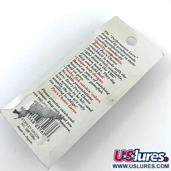 Stanley Jigs Cucharilla, Rainbow Green / Nickel, 7g, Anzuelo VMC, #5048