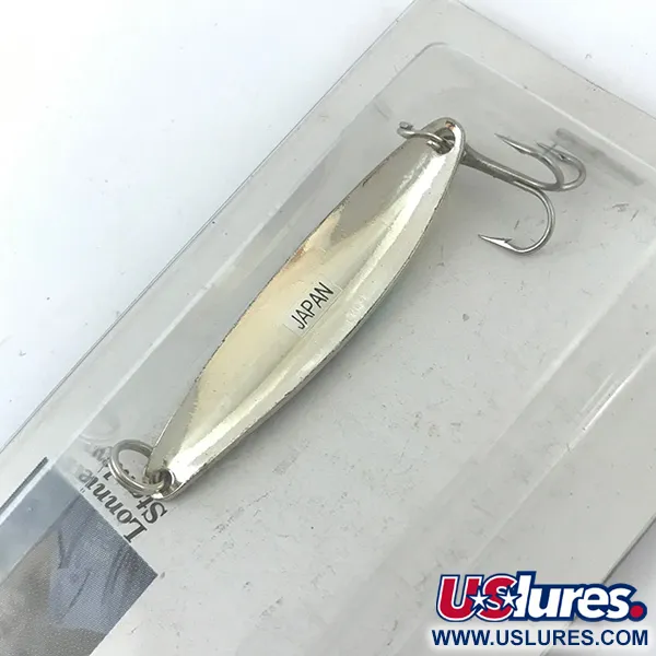 Stanley Jigs Cucharilla, Rainbow Green / Nickel, 7g, Anzuelo VMC, #5048