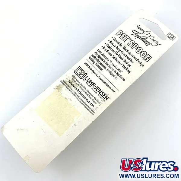 Luhr Jensen Tony Accetta Pet Spoon 14, Níquel, 7g, Antihierbas, #5050