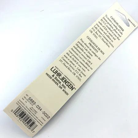 Luhr Jensen Deep Stinger Jig, Plata/Rosa, 21g, Punto de ataque, #5060