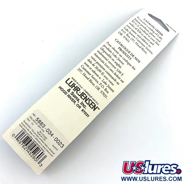 Luhr Jensen Deep Stinger Jig, Plata / Verde, 21g, #5052