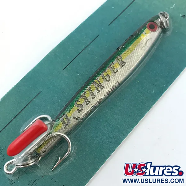 Luhr Jensen Deep Stinger Jig, Plata / Verde, 21g, #5052