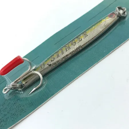 Luhr Jensen Deep Stinger Jig, Plata / Verde, 21g, #5052