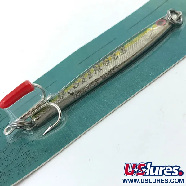 Luhr Jensen Deep Stinger Jig, Plata / Verde, 21g, #5052