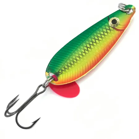 Cucharilla Key Largo Syco Spoon, Rainbow Fish, 14g, Acabado Prizm, #5057