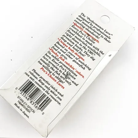 Stanley Jigs Pro's Choice Cucharilla, Plateado/Violeta, 9g, VMC, #5062