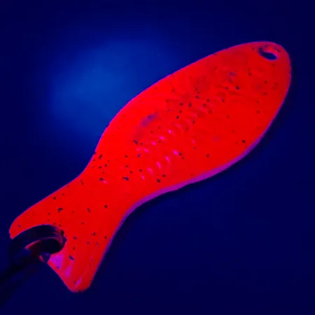 Al's gold fish UV Cucharilla, Rosa Fluorescente UV/Níquel, 4.5g, #5077