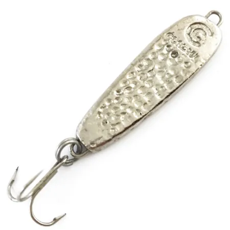 Cotton Cordell CC Spoon Cuchara, Plata martillada, 14g, Jigging, #5079
