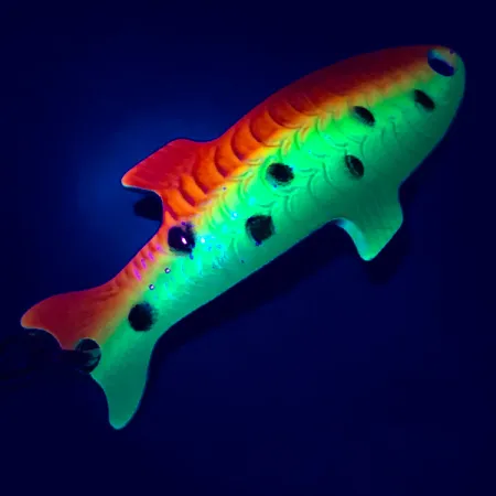 Acme Phoebe UV Cucharilla, Trucha Arcoíris/Níquel, 4g, UV, #5083