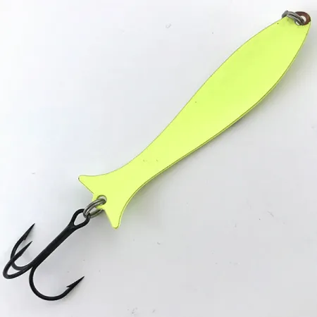 Williams Mooselook wobbler Cucharilla, Fluorescent Yellow / Black, 8g, #5086