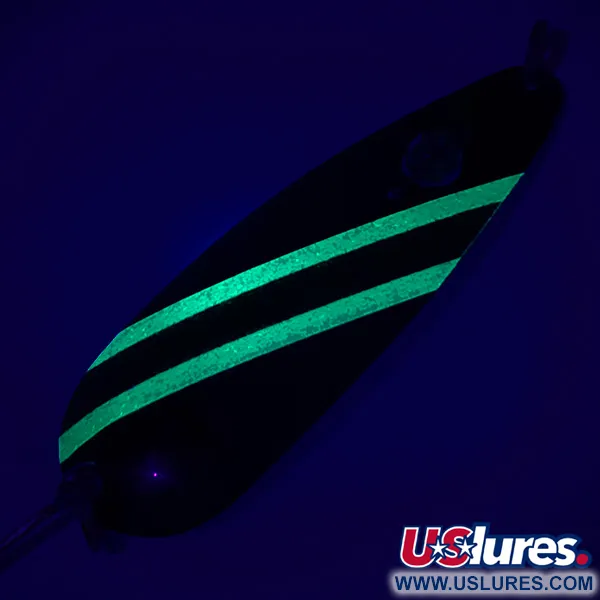 Eppinger Red Eye Evil Eye Cucharilla, Negro/Verde, 9g, #5087