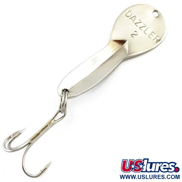 Acme Dazzler #2 Cucharilla, Níquel, 7g, Estilo Vintage, #5088