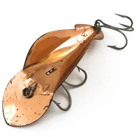 Buck Perry Spoonplug Cucharilla, Cobre, 14g, Vintage, #5094