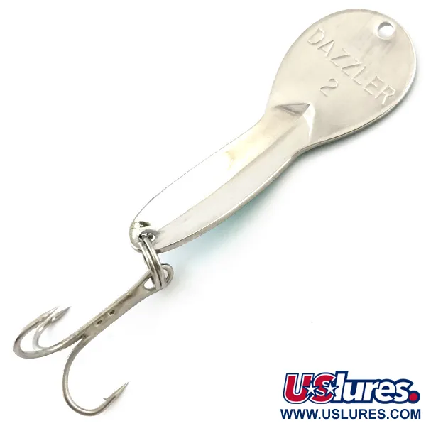 Acme Dazzler #2 Cucharilla, Níquel / Verde, 7g, Lucio, #5096