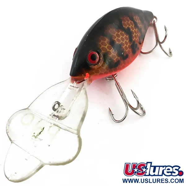 Luhr Jensen Hot Lips Express Crankbait, Red Tiger, 14g, Deep Diver, #5098