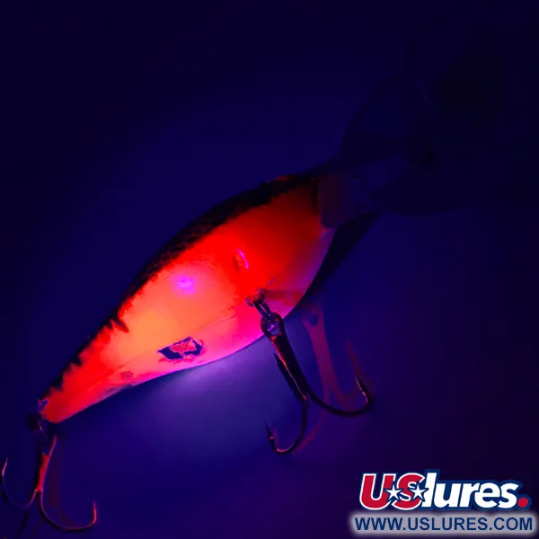 Luhr Jensen Hot Lips Express Crankbait, Red Tiger, 14g, Deep Diver, #5098