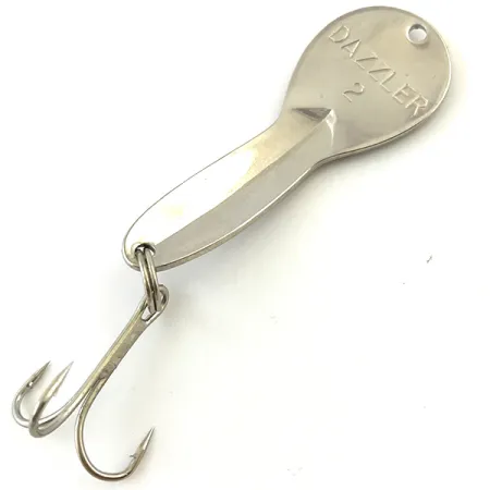 Cuchara Acme Dazzler #2, Níquel / Holograma, 7g, Vintage, #5099