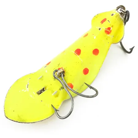 Buck Perry Spoonplug UV Cucharilla, Yellow / Red, 14g, UV Activo, #5100