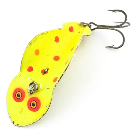 Buck Perry Spoonplug UV Cucharilla, Yellow / Red, 14g, UV Activo, #5100