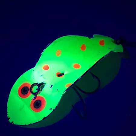 Buck Perry Spoonplug UV Cucharilla, Yellow / Red, 14g, UV Activo, #5100