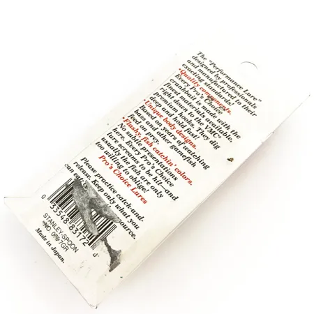 Stanley Jigs Pro’s Choice Cucharilla, Plata/Holograma, 7g, VMC, #5111