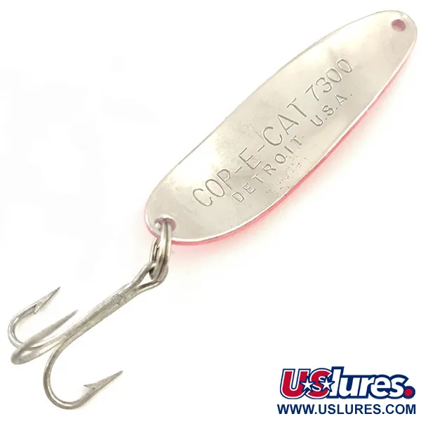 Cucharilla Eppinger Dardevle Cop-E-Cat 7300 UV, Rosa/Níquel, 10g, #5123