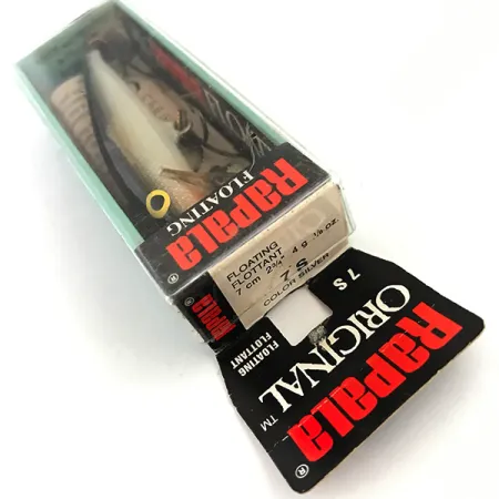 Rapala Original Floater Señuelo, Plata, 4g, Balsa, #5132